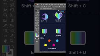 Adobe Illustrator Shortcuts Tip #shortcuts #shortvideo #shorts #short #illustration #illustrator