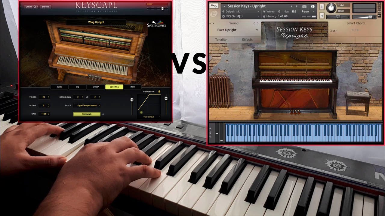 keyscape vs. pianoteq