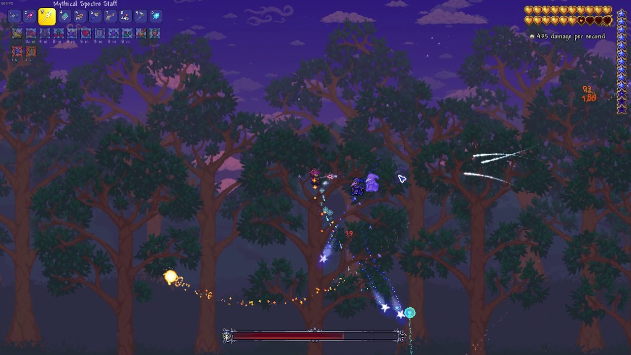 Terraria Fight against Lunatic Cultist (Master Mode) YouTube