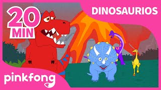 ¿Dónde Están los Dinosaurios? |+Recopilación | Dinosaurios para niños |Pinkfong Canciones Infantiles