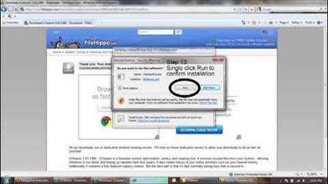 1-Ccleaner Download & Installation Tutorial
