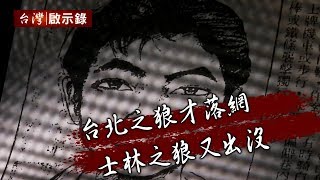 台北之狼才落網！ 士林之狼又出沒？【台灣啟示錄】20191117 