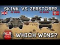 Skink vs zerstrer  which 4x gun ww2 antiair wins  war thunder