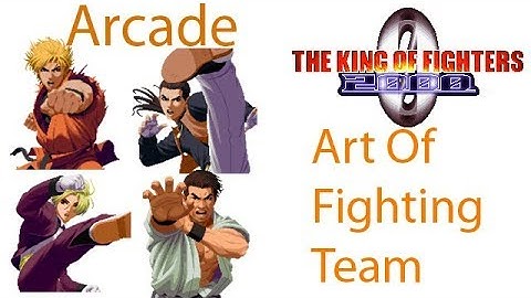The King Of Fighters 2000 - Art Of Fighting Team