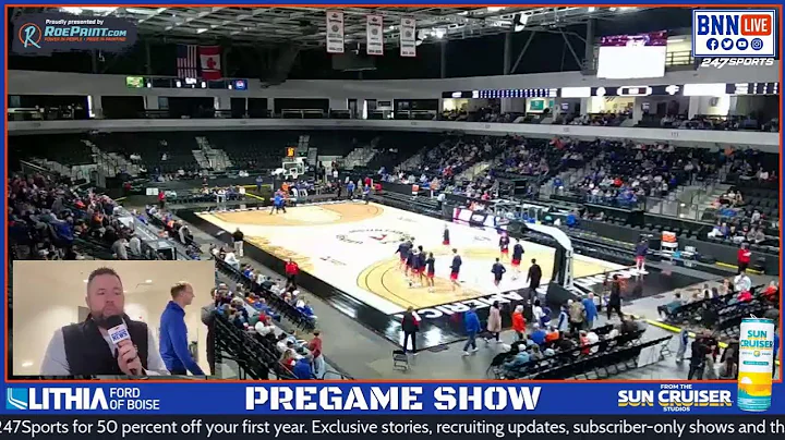 Lithia Ford of Boise Pregame Show: Live from Idaho Falls for Boise State basketball vs. Saint Mary's