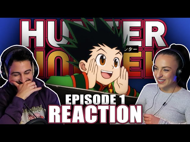 WE WATCHED HUNTER X HUNTER FOR THE FIRST TIME! Hunter x Hunter Episode 1  REACTION! 