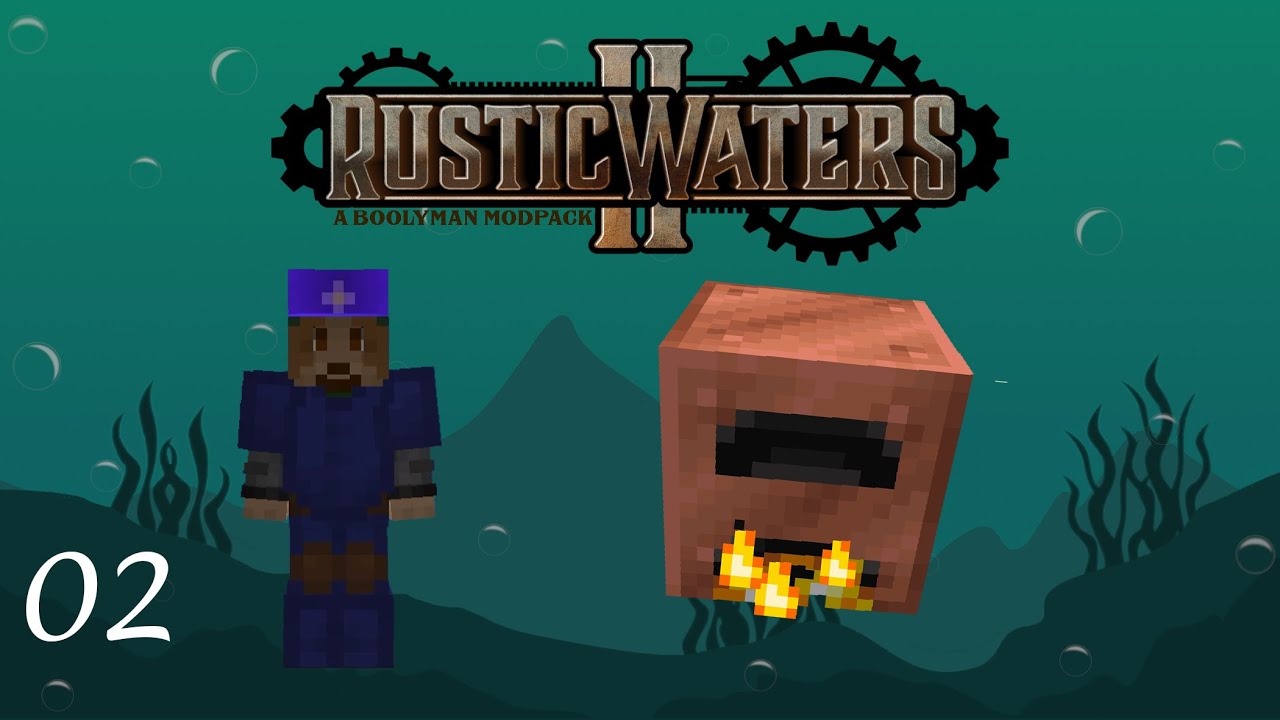 Minecraft Rustic Waters 2 EP2 Working Quests - YouTube
