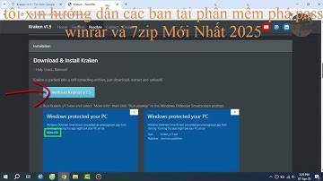 tôi xin hướng dẫn các bạn tải phần mềm phá pass winrar và 7zip Mới Nhất 2025