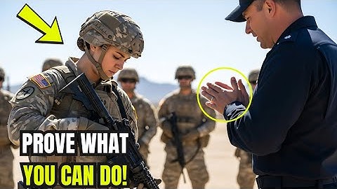 She Failed Every Combat Drill — Until a Navy SEAL Gave One Life-Changing Order