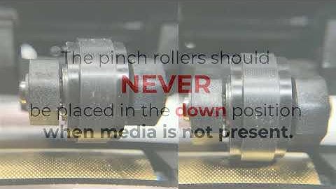 Loading Roll Media on Summa Roll Cutters