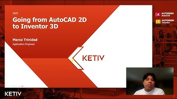 Getting Started with Inventor Sketches | AutoCAD to Inventor 101 [KETIV Virtual Academy]