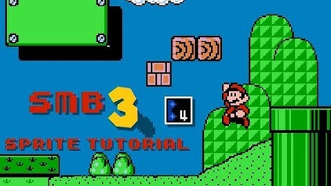 SUPER MARIO BROS 3: Sprite Animation Tutorial--Part 4/4--The FINAL Animation