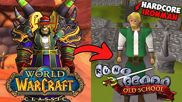 WoW Veteran Attempts HARDCORE OSRS Ironman!