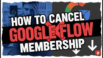 How To Cancel Google Flow / Google One or Gemini Subscription Free Membership