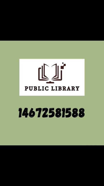 Bloxburg Library - Sign by BlossomDigitalDesign on DeviantArt