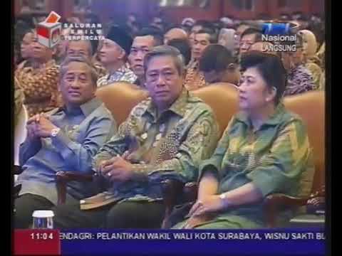 Presiden SBY terharu melihat pidato mahasiswa bidikmisi