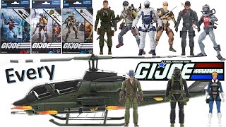 Every G.I. Joe Classified Series 6" Comparison List Hasbro - 2023 update