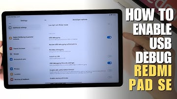 How to Enable USB debugging on your Xiaomi Redmi Pad SE
