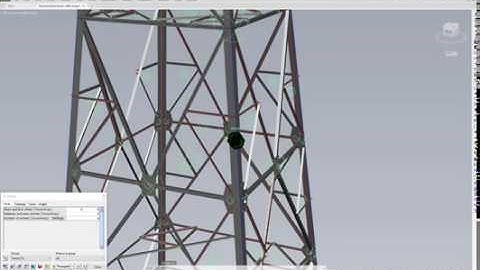 Steel Detailing in Parabuild: Templates using Smart Array and Parametric Constraints