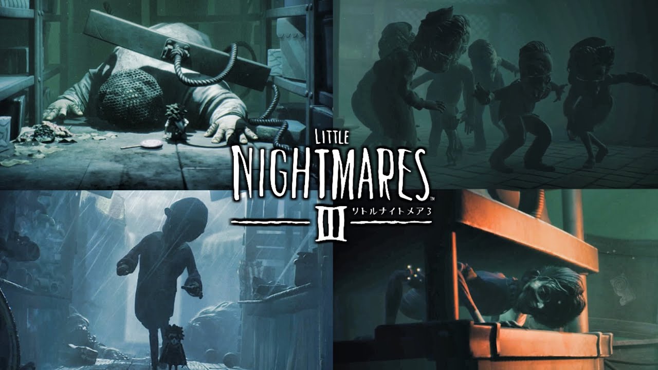 【リトルナイトメア3】全死亡集 演出まとめ【LITTLE NIGHTMARES 3】