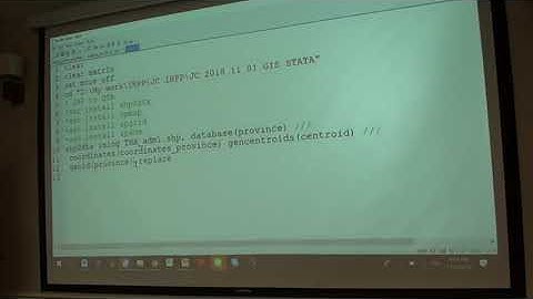 Spatial data analysis in Stata part 1 Dr Rapeepong Suphanchaimat c3