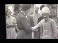 Heh mir osman ali khan bahadur asaf jah vii in delhi being received at palam airport by col chatt