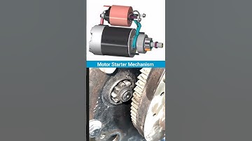 How to Start a Motor | Starter Motor Working Mechanism Explained