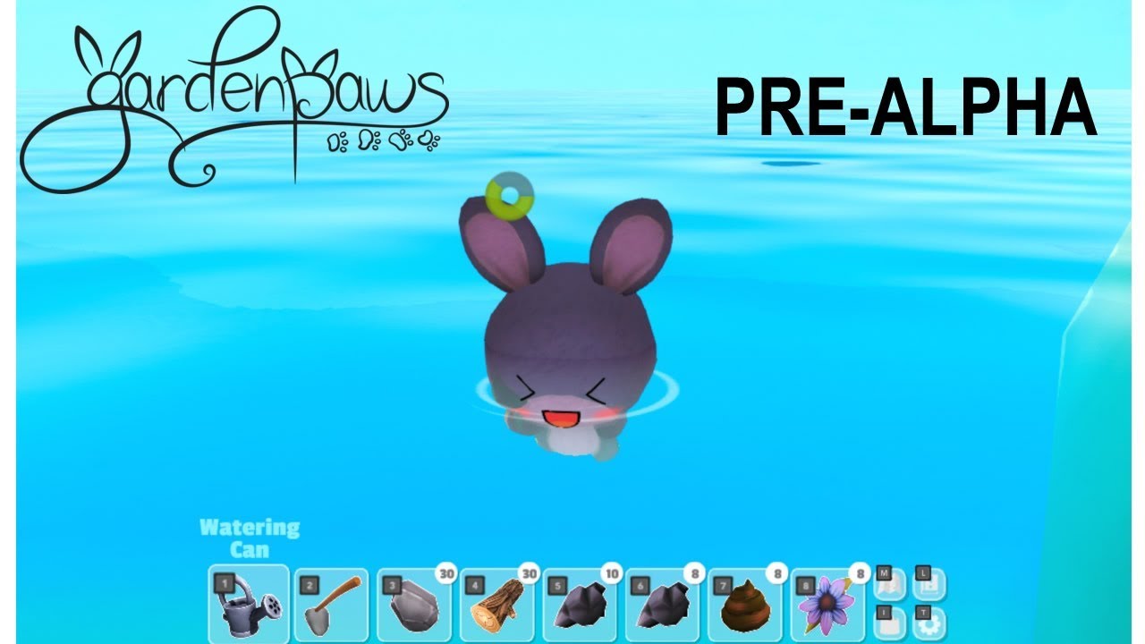 Garden Paws Pre-Alpha Stream #1: Testing and Gameplay