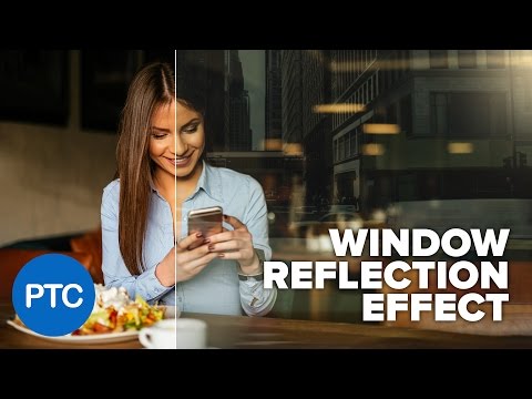 Glass Window Reflection Effect In Photoshop