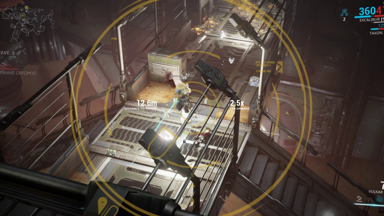 I love throw able weapons (Warframe)