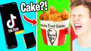 REALISTIC CAKES THAT LOOK LIKE EVERYDAY OBJECTS! *CAKE or FAKE?!* (LankyBox REACTS!)