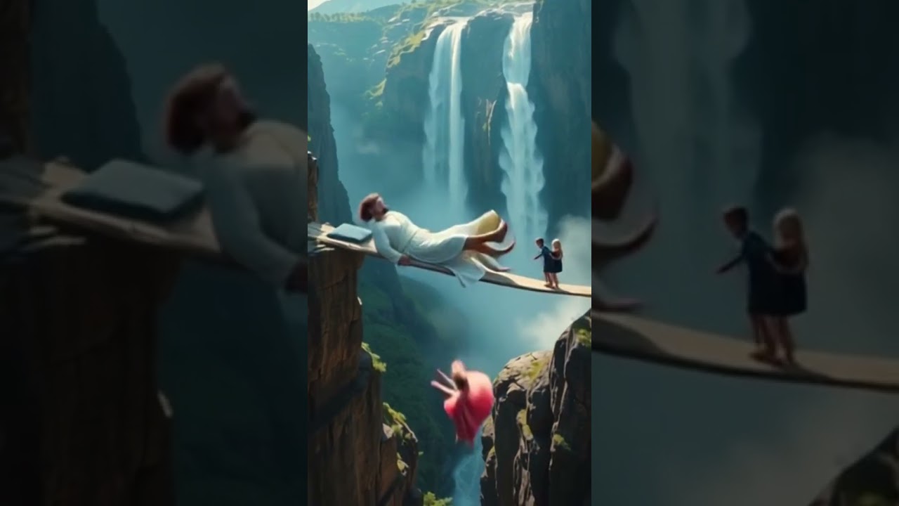 🌊 “Jesus the Bridge: Saving the Child from the Depths” 