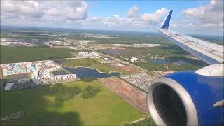 {4K} RYAN AIR STYLE LANDING in Daytona Beach! — Delta Airlines — Boeing 737-832 — N3764D
