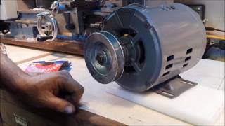 Ridgid 4x6 bandsaw refurbishing part 15, making a motor mount
