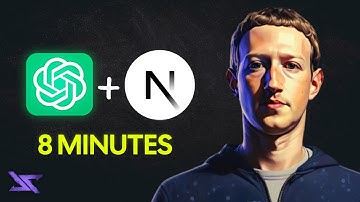 Build Your First AI Chatbot in 8 Minutes (with Next.js & OpenAI)