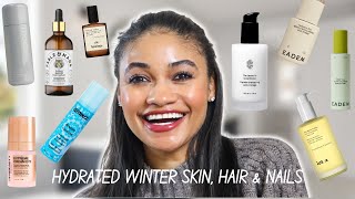 How I Keep My Skin, Hair & Nails Hydrated in Winter ❄️ | Dry Skin Survival Tips