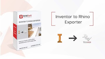 INVENTOR TO RHINO  Exporter,  Importer, Converter, plug-in