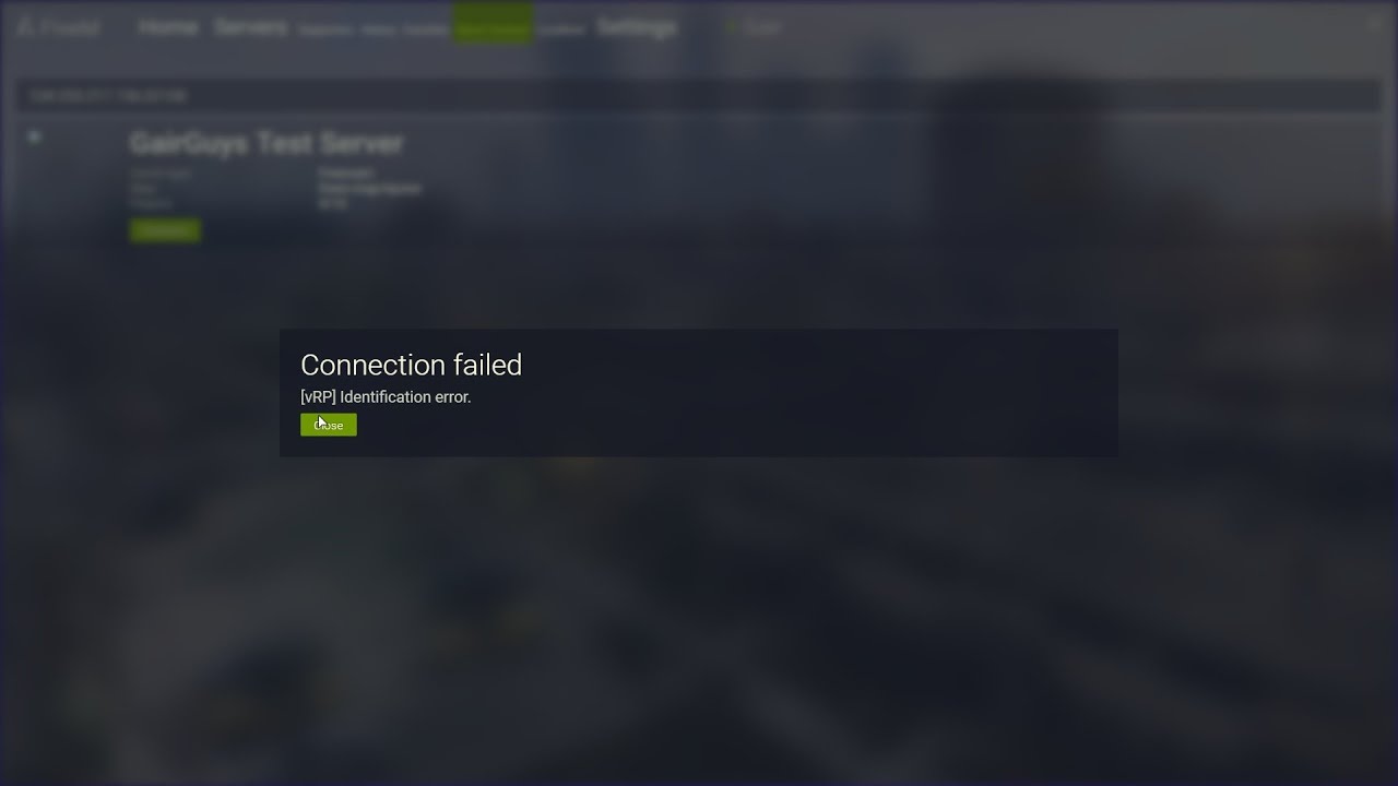 Failed to get authentication. Connection failed. connection failed ошибка. connection failed перевод. файв м сервера.