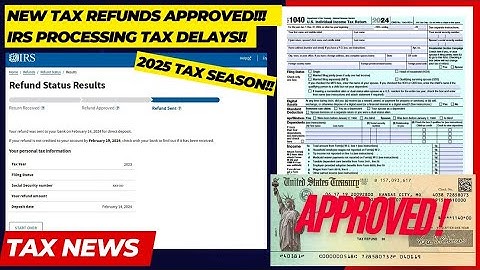 2025 IRS TAX REFUND UPDATE - NEW Refunds Approved, 2026 Tax Season, Delays, Transcripts, Codes