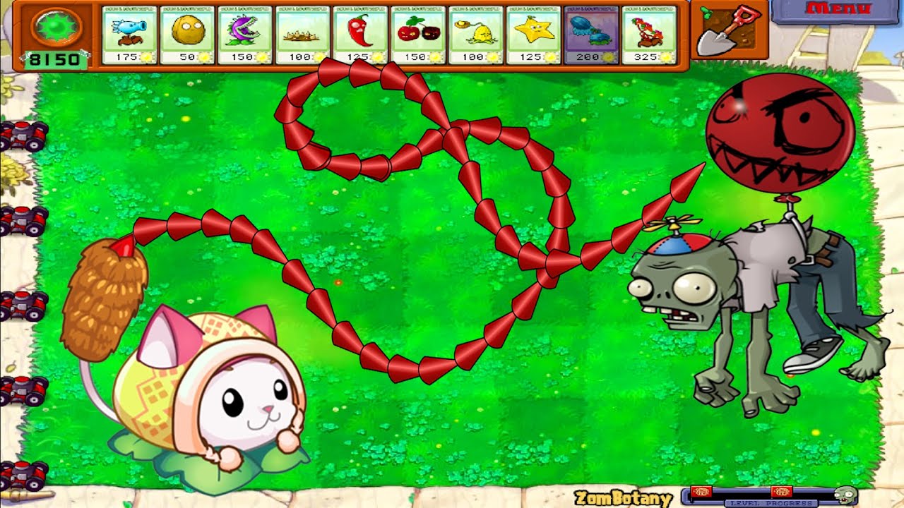 Balloon Zombie vs All Zombies PvZ | Plants vs Zombies - YouTube
