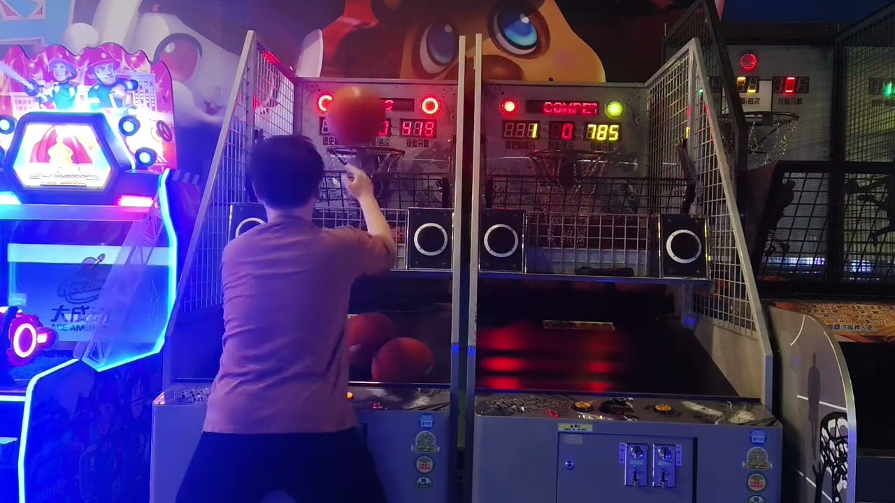 20260306@卡通尼樂園南港店搖滾投籃機6顆🏀840+程度