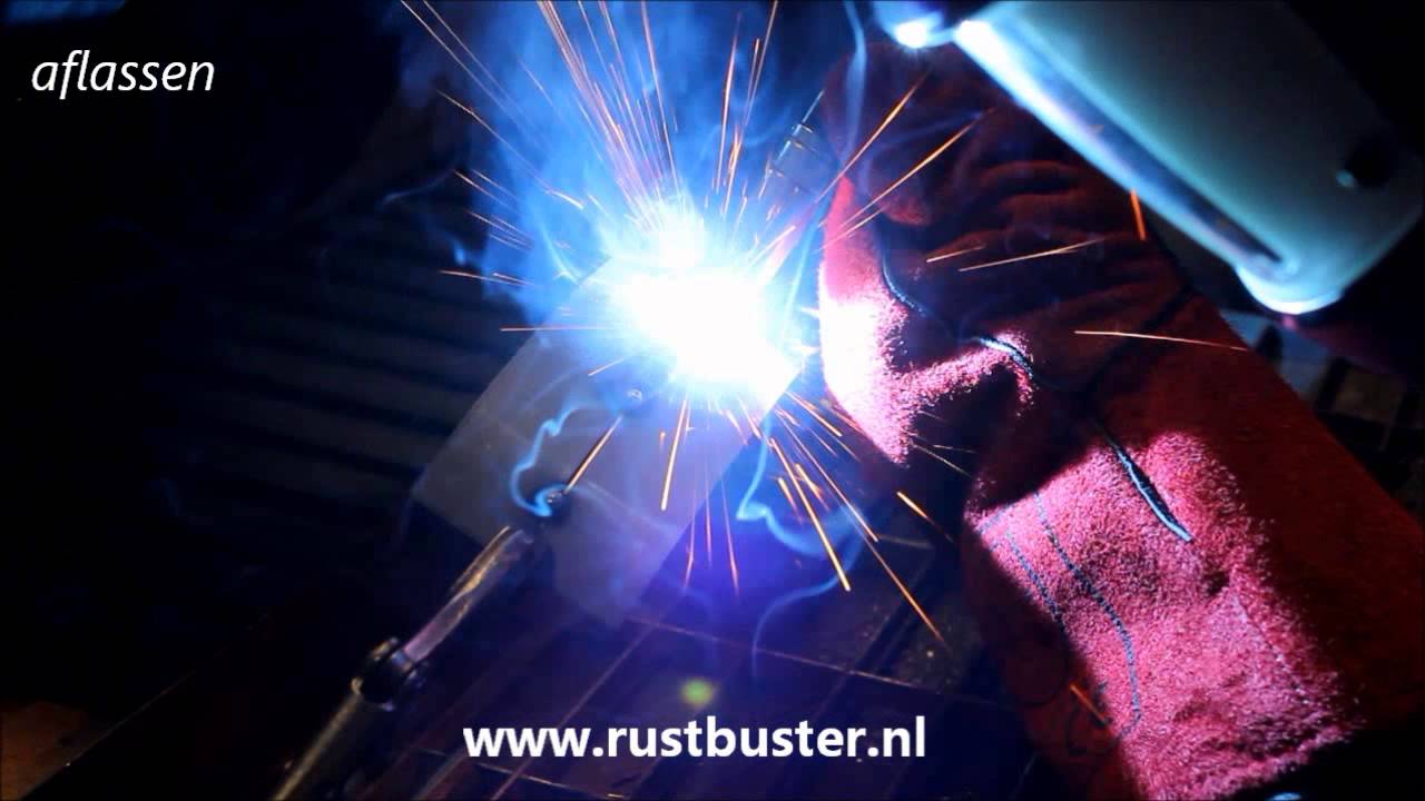 MIG/MAG Lassen staal (2mm) - YouTube