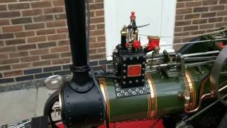 STW 2" Burrell Traction Engine - First Steaming