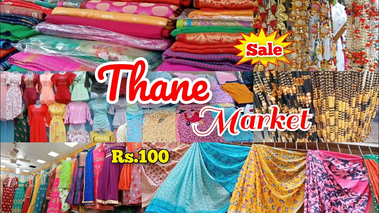 ठाणे मार्केट Thane Market Thane west market Thane station road