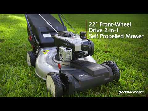 Murray 22” Front-Wheel Drive 2-in-1 Self-Propelled Mower