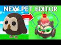 Adopt Me NEW PET EDITOR Update!