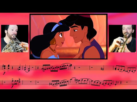 Aladdin Happy End In Agrabah French Horn Trumpet Cover 