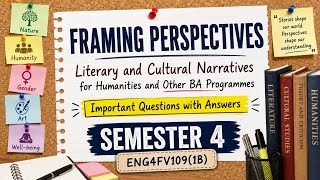 VAC For Ba Humanities Framing Perspectives Important Questions And Answers | Semester 4 |FyugpPulse