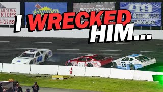 I Wrecked Him…. Ace Speedway CARS Tour 