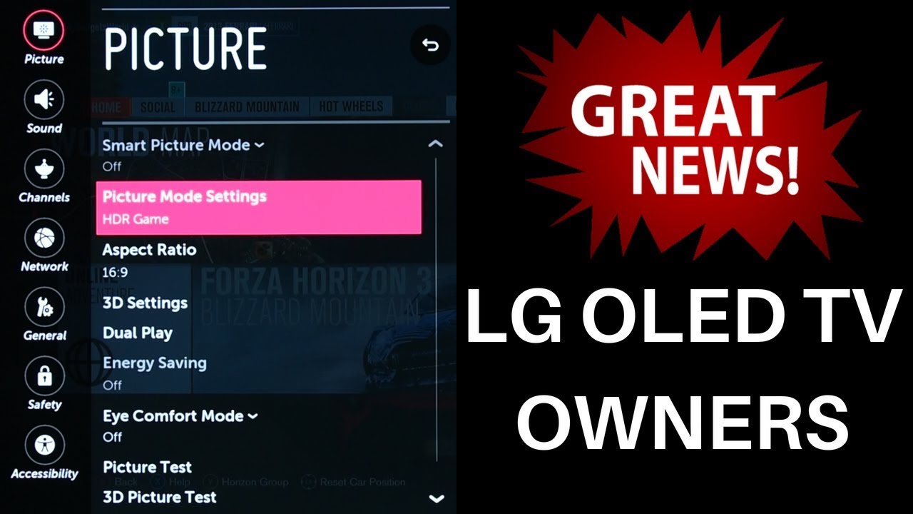 New Lg Oled Tv Update Fix 2018 Fw Version 05 30 30 Youtube